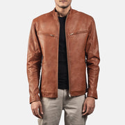 Ionic Bikerjakke i Skinn for Herre – alternate product view 1