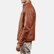 Ionic Bikerjakke i Skinn for Herre – alternate product view 5