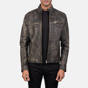 Ionic Bikerjakke i Skinn for Herre – alternate product view 1