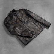 Ionic Bikerjakke i Skinn for Herre – alternate product view 7