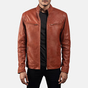 Ionic Bikerjakke i Skinn for Herre – alternate product view 4