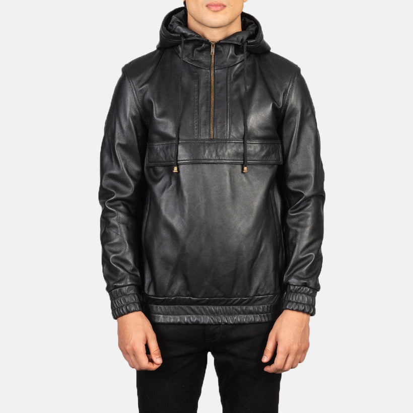 Kenton Hooded Skinnjakke for Herre