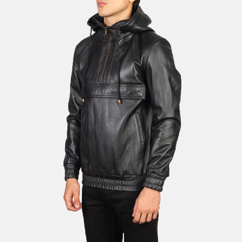 Kenton Hooded Skinnjakke for Herre