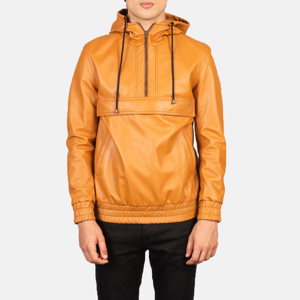 Kenton Hooded Skinnjakke for Herre – alternate product view 1
