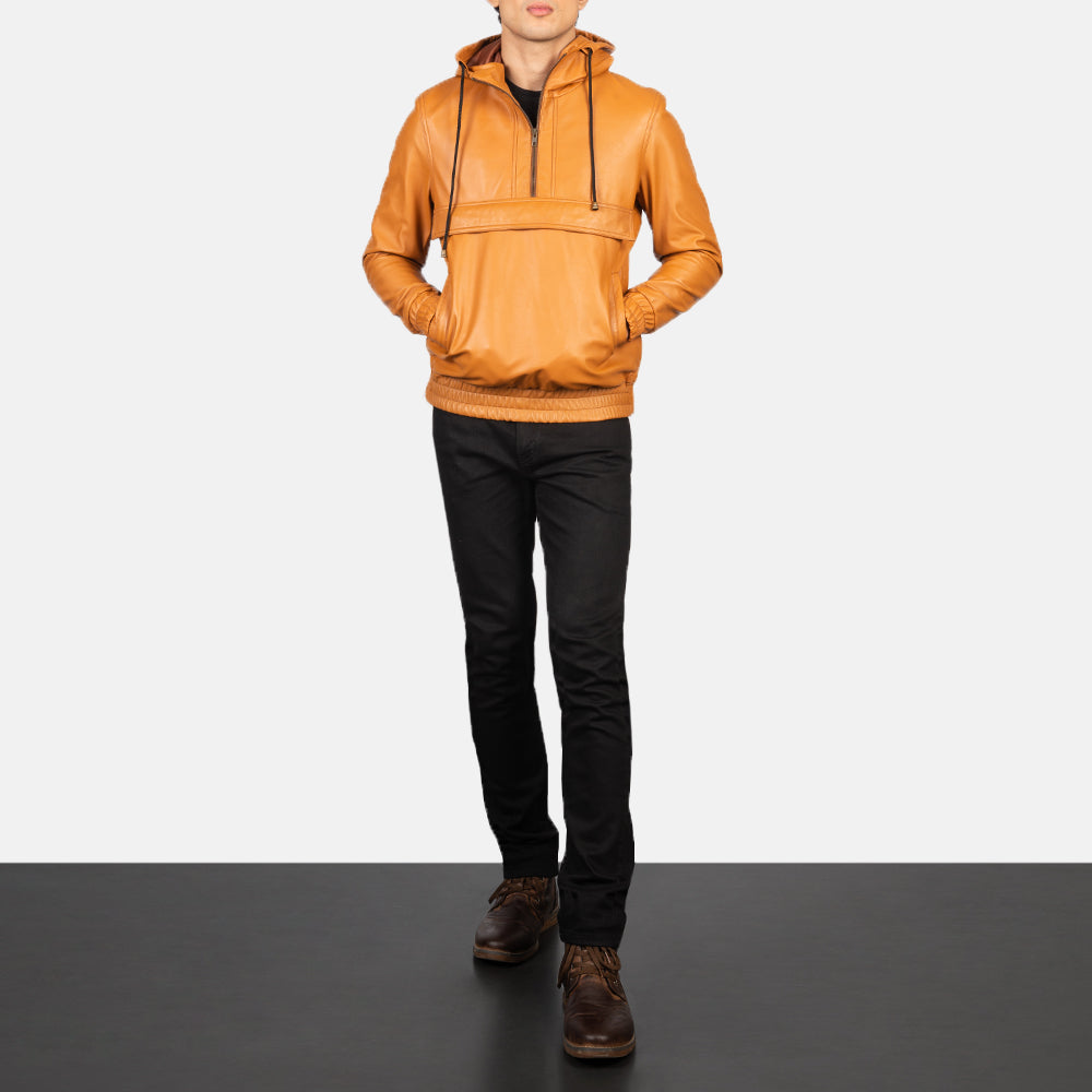 Kenton Hooded Skinnjakke for Herre – alternate product view 3