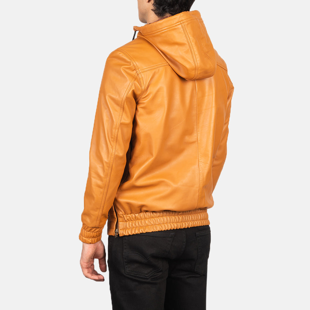 Kenton Hooded Skinnjakke for Herre – alternate product view 5