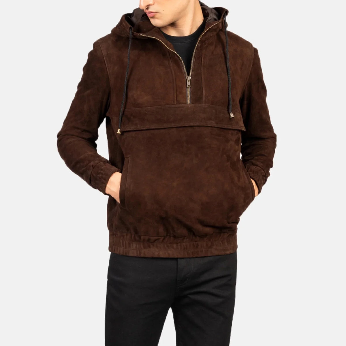 Kenton Hooded Skinnjakke for Herre – alternate product view 1