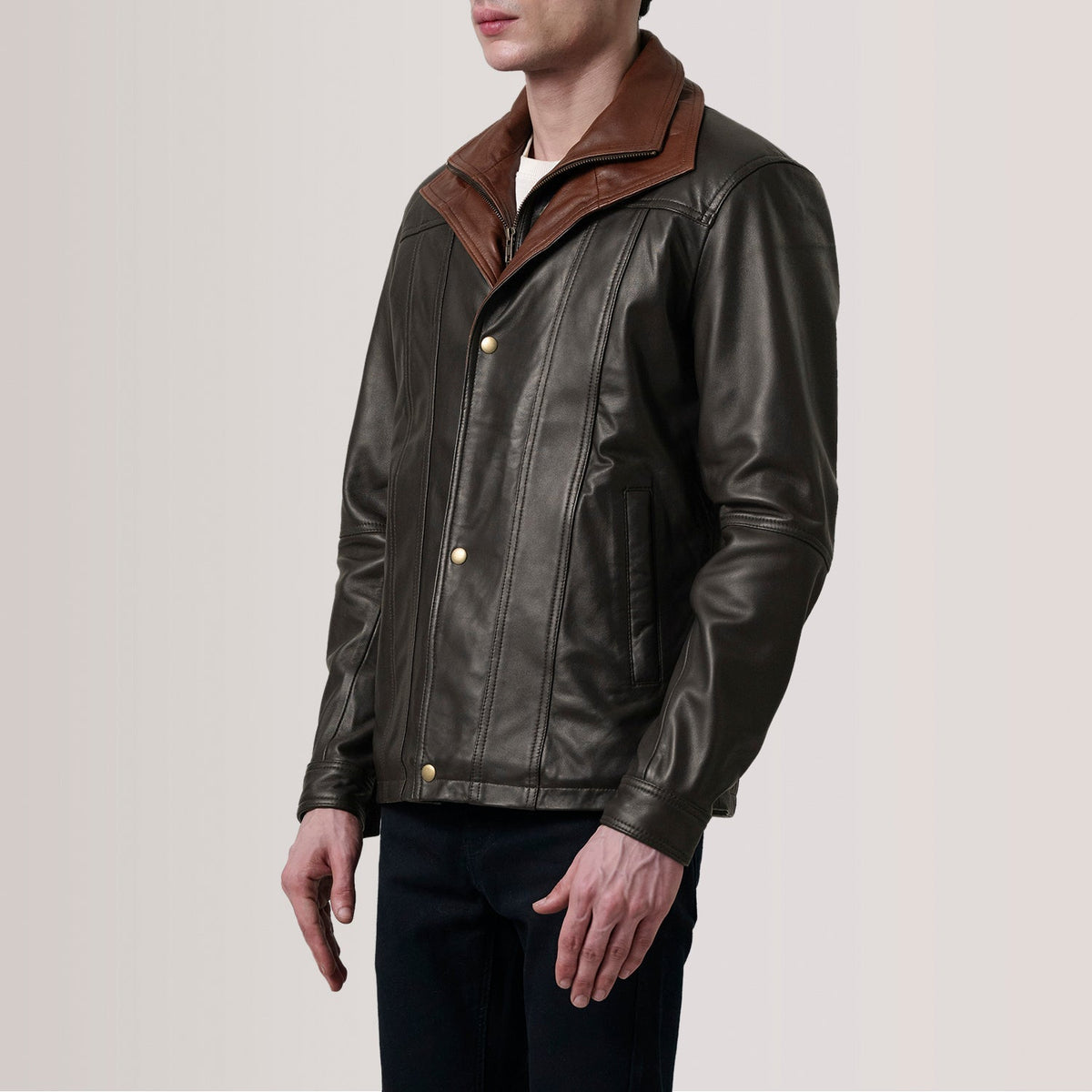 Klen Skinnjakke for Herre – alternate product view 3