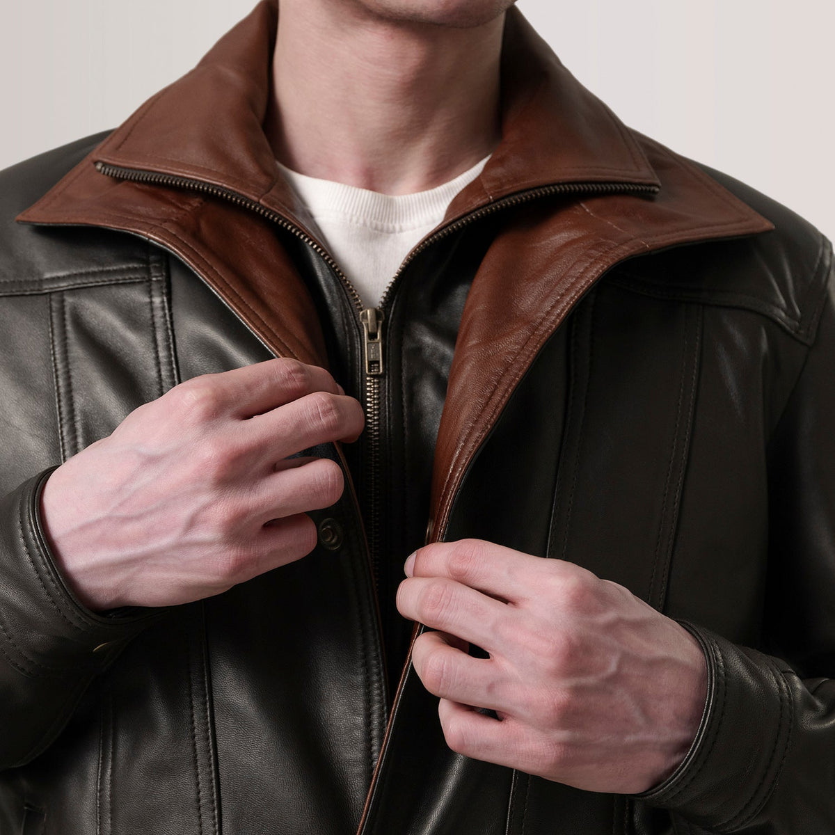 Klen Skinnjakke for Herre – alternate product view 6