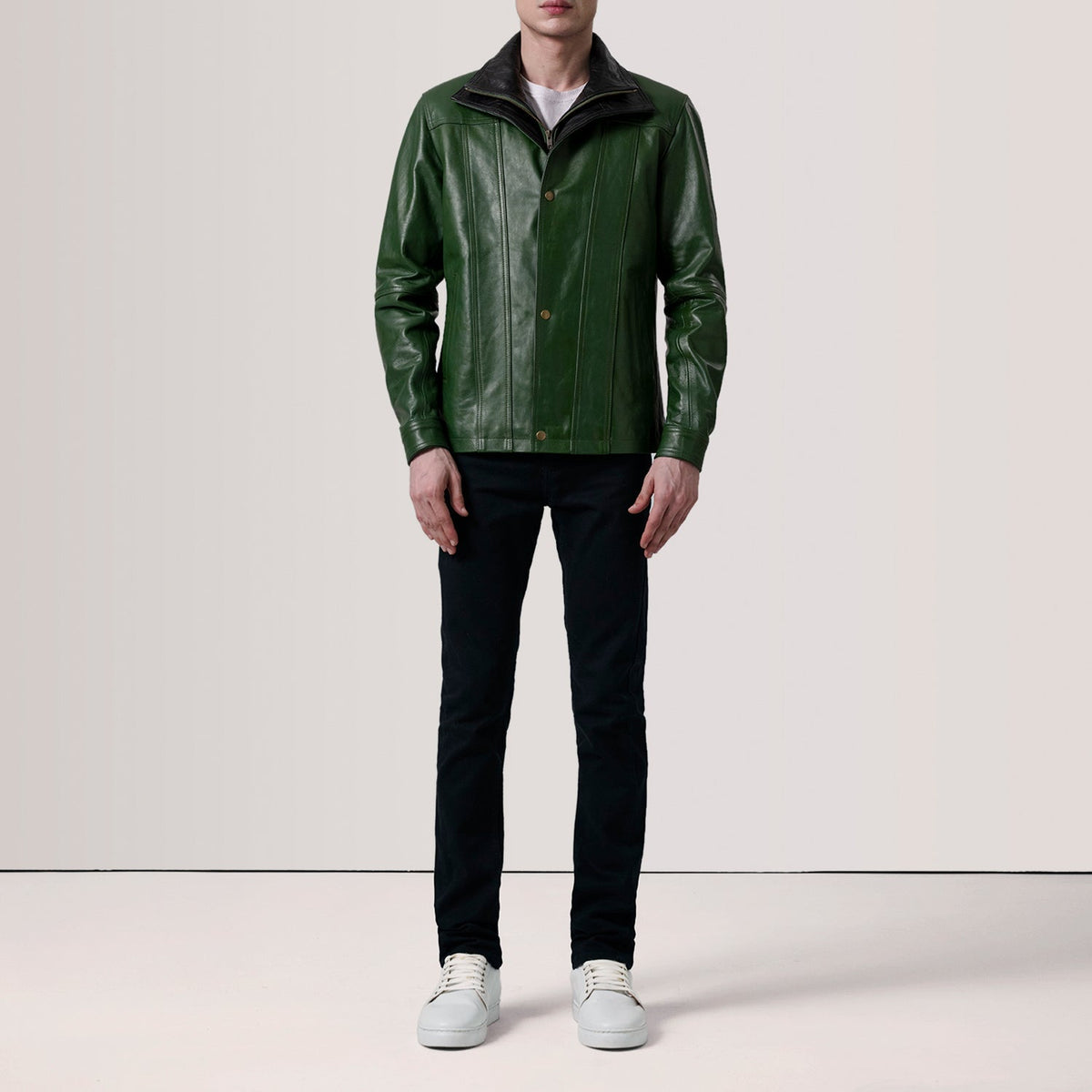 Klen Skinnjakke for Herre – alternate product view 2
