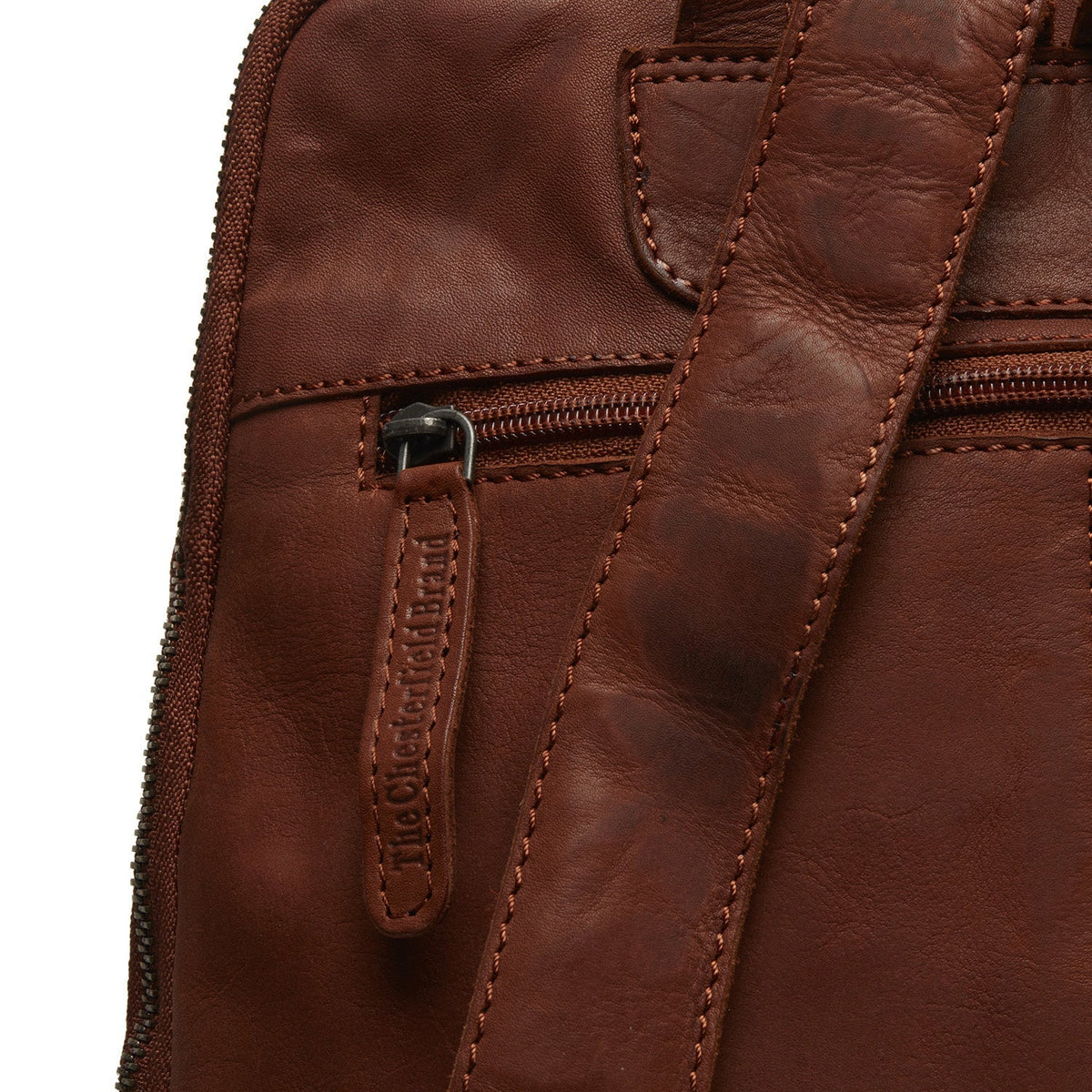 Bern Full-Grain Leather Backpack for Kvinner – alternate product view 3