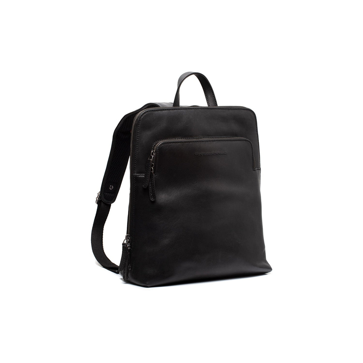 Fornella Full-Grain Leather Backpack for Kvinner in Classic 100% Full-Grain Leather - Full Exterior Front Profile View | Buy Online