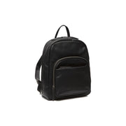 Santana Full-Grain Leather Backpack for Kvinner in Tan 100% Full-Grain Leather - Full Exterior Front Profile View | Buy Online