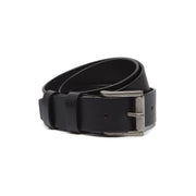 Aayden Full-Grain Leather Belt for Herre in Classic 100% Full-Grain Leather - Full Exterior Front Profile View | Buy Online
