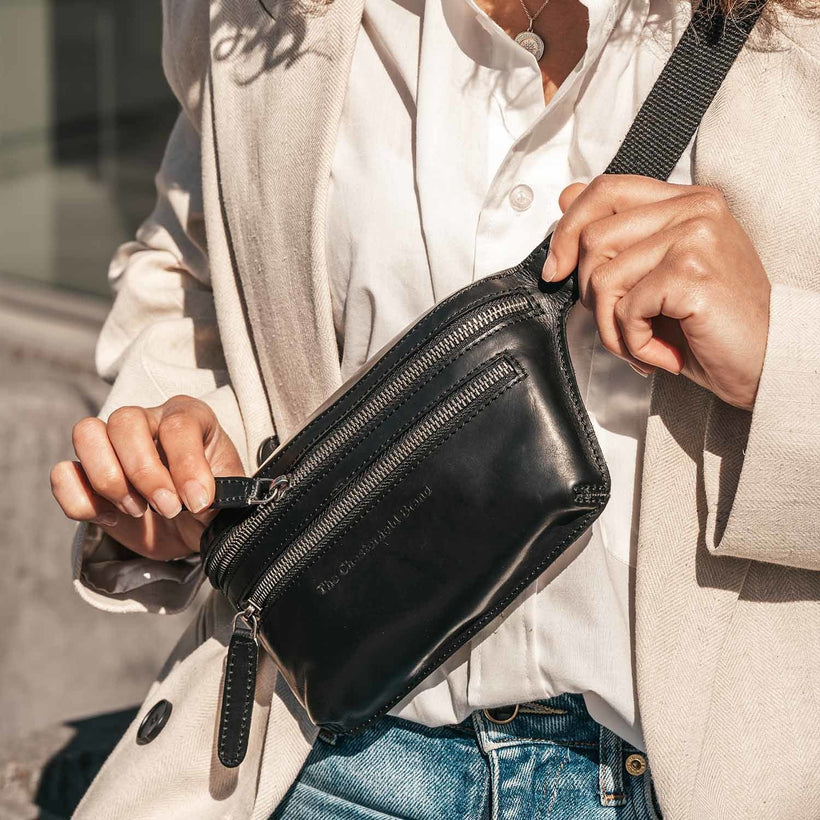 Toronto Full-Grain Leather Belt Bag for Kvinner