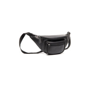 Vernio Full-Grain Leather Belt Bag for Kvinner in Classic 100% Full-Grain Leather - Full Exterior Front Profile View | Buy Online