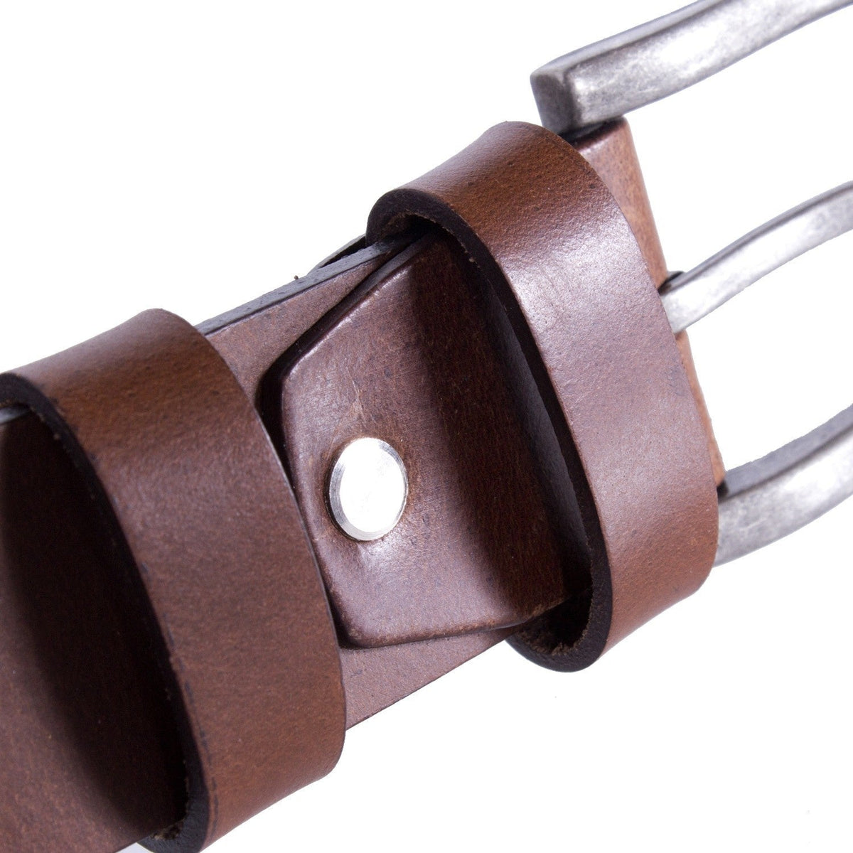 Brandon Full-Grain Skinnbelte for Herre – alternate product view 3