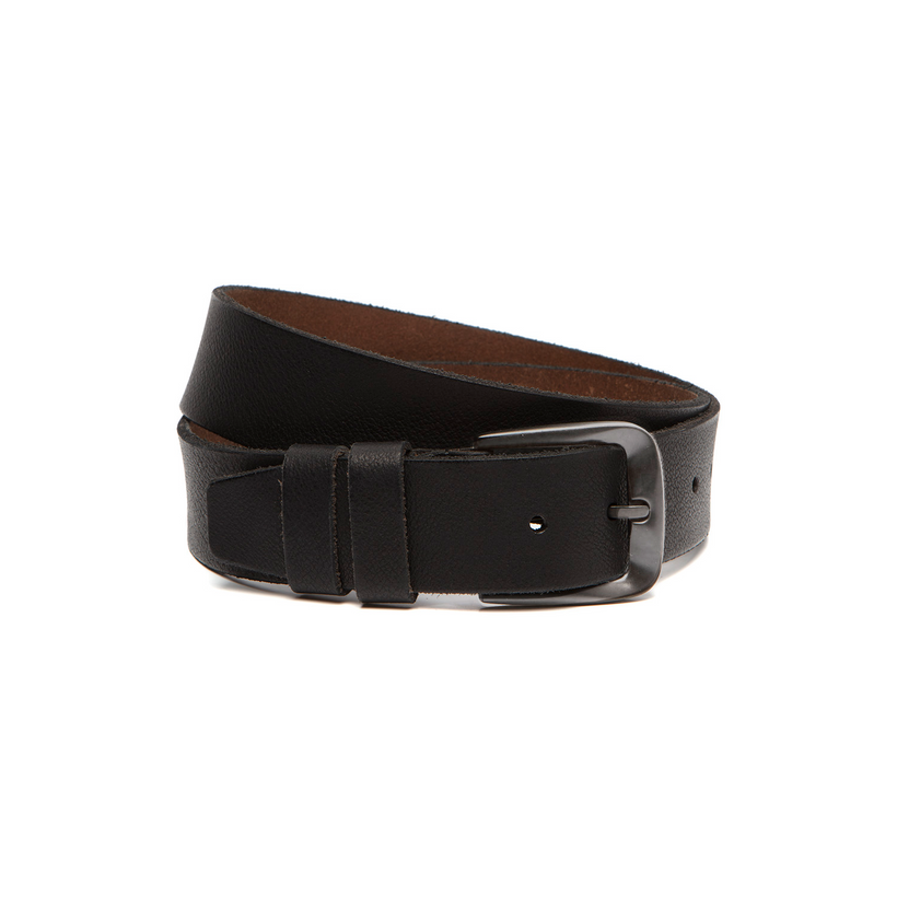 Copper Full-Grain Leather Belt for Herre