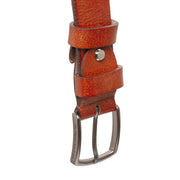 Morrison Full-Grain Leather Belt for Herre – alternate product view 3