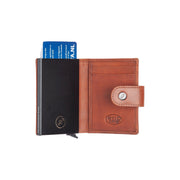 Barrea Full-Grain Leather Card Holder for Kvinner – alternate product view 3