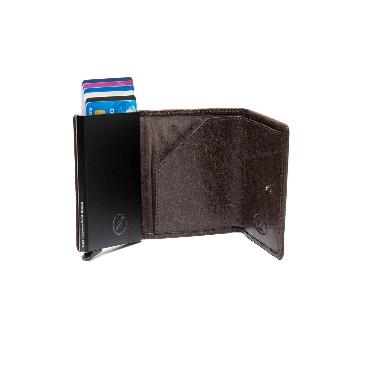 Gabriela Full-Grain Leather Card Holder for Kvinner – alternate product view 2