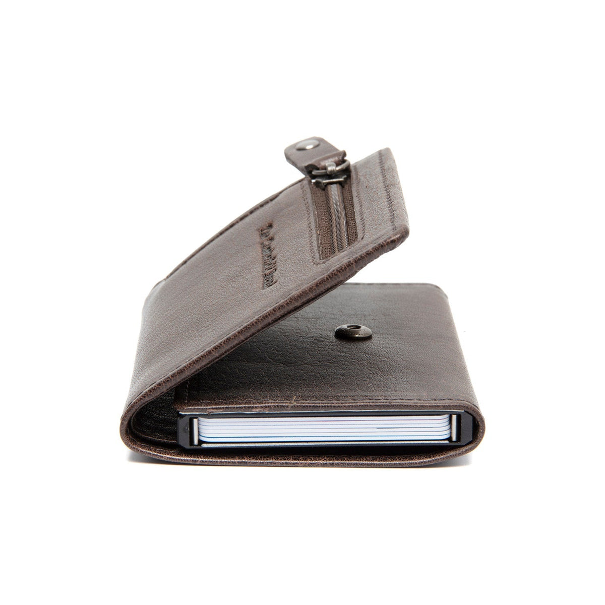 Gabriela Full-Grain Leather Card Holder for Kvinner – alternate product view 3