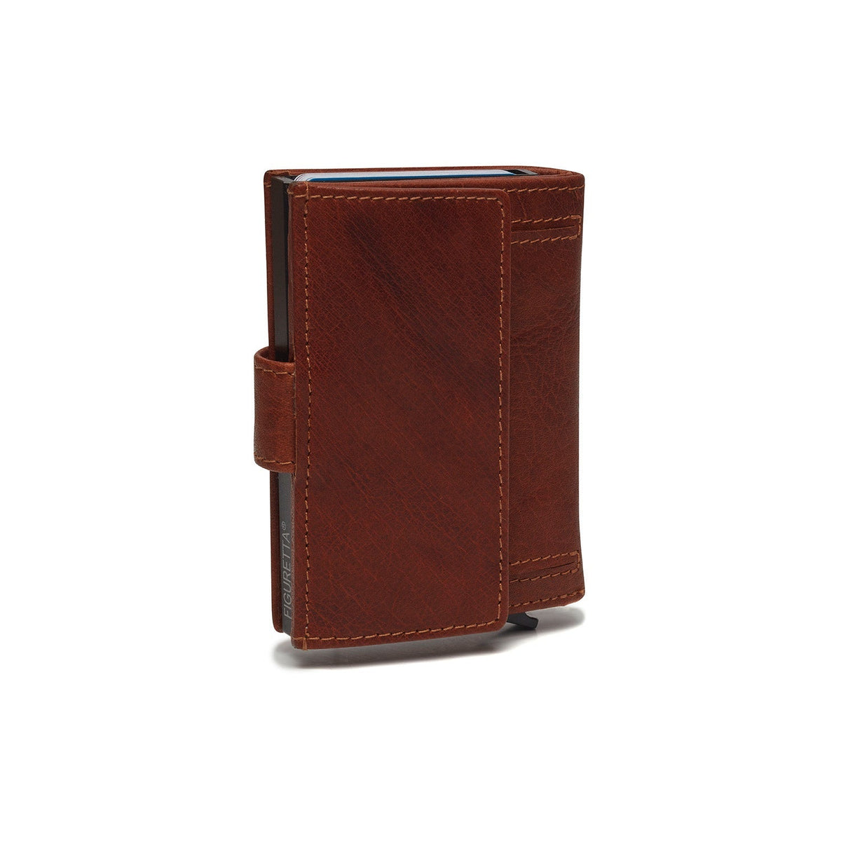 Hannover Full-Grain Leather Card Holder for Kvinner – alternate product view 3