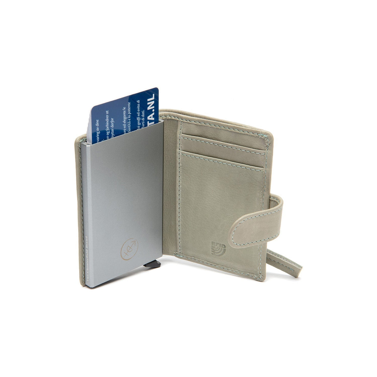 Kaunas Full-Grain Leather Card Holder for Kvinner – alternate product view 2