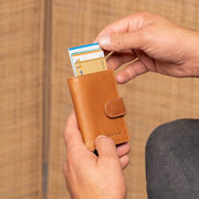 Leipzig Full-Grain Leather Card Holder for Kvinner – alternate product view 2