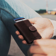 Loughton Full-Grain Leather Card Holder for Kvinner – alternate product view 2