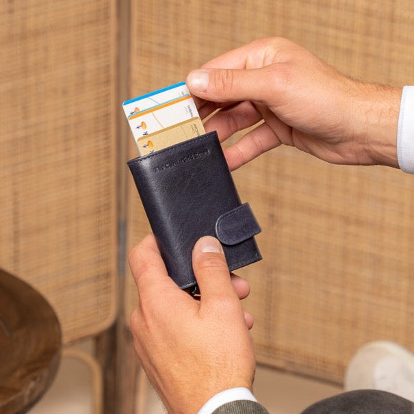 Mannheim Full-Grain Leather Card Holder for Kvinner – alternate product view 2