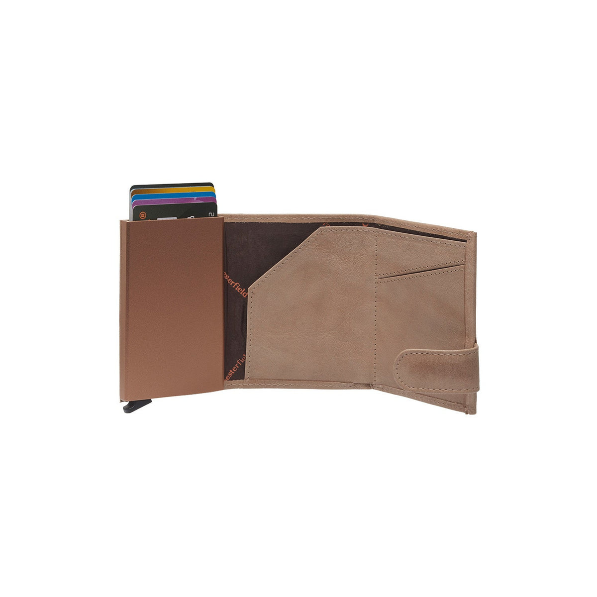 Mannheim Full-Grain Leather Card Holder for Kvinner – alternate product view 3