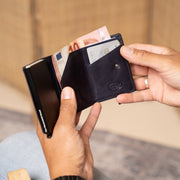 Paris Full-Grain Leather Card Holder for Kvinner – alternate product view 3