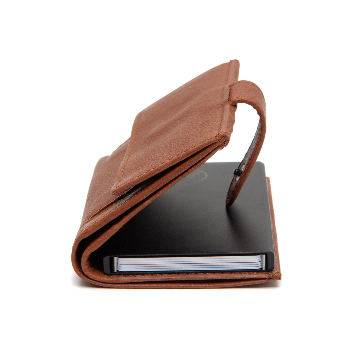 Torola Full-Grain Leather Card Holder for Kvinner – alternate product view 3