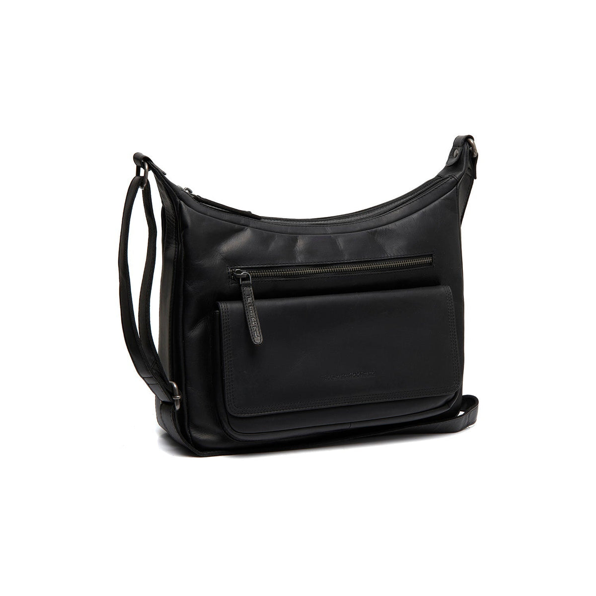 Bryson Full-Grain Leather Crossbody Bag for Kvinner in Classic 100% Full-Grain Leather - Full Exterior Front Profile View | Buy Online