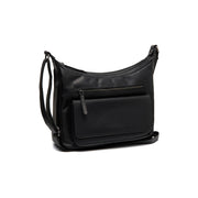 Bryson Full-Grain Leather Crossbody Bag for Kvinner in Classic 100% Full-Grain Leather - Full Exterior Front Profile View | Buy Online