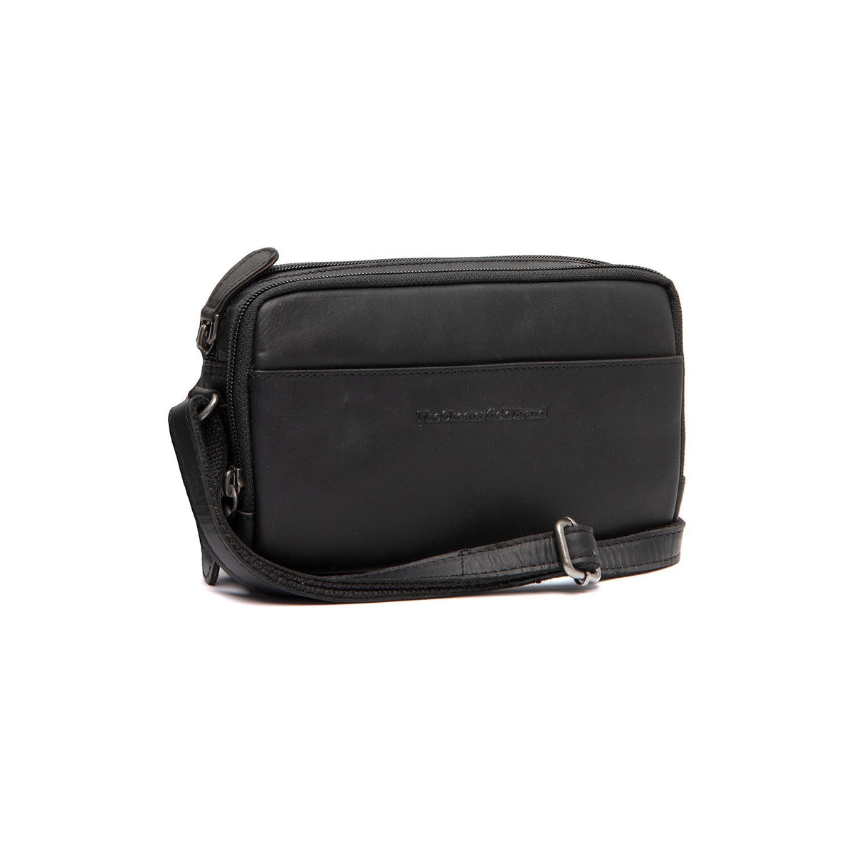 Ellon Full-Grain Leather Crossbody Bag for Kvinner in Classic 100% Full-Grain Leather - Full Exterior Front Profile View | Buy Online