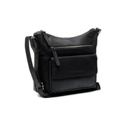Hailey Full-Grain Leather Crossbody Bag for Kvinner in Classic 100% Full-Grain Leather - Full Exterior Front Profile View | Buy Online
