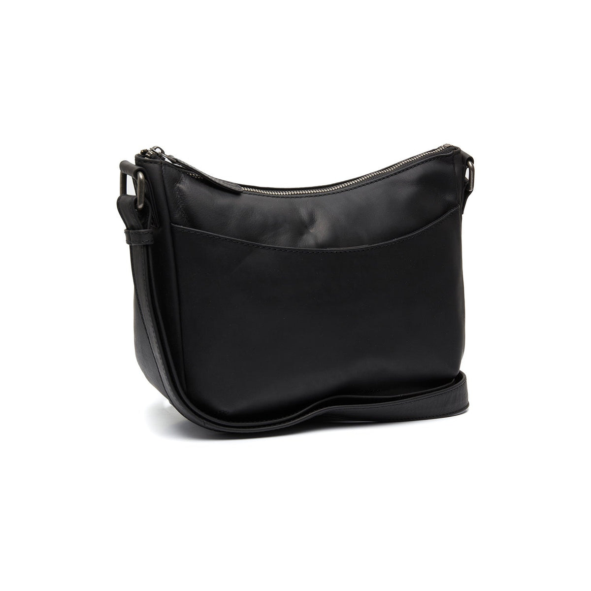 Henderson Full-Grain Leather Crossbody Bag for Kvinner in Classic 100% Full-Grain Leather - Full Exterior Front Profile View | Buy Online