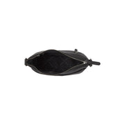 Henderson Full-Grain Leather Crossbody Bag for Kvinner - Structured Side Profile Showing Gusset Depth &amp; Expansion Capacity
