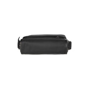 Mikeli Full-Grain Leather Crossbody Bag for Kvinner - Structured Side Profile Showing Gusset Depth &amp; Expansion Capacity