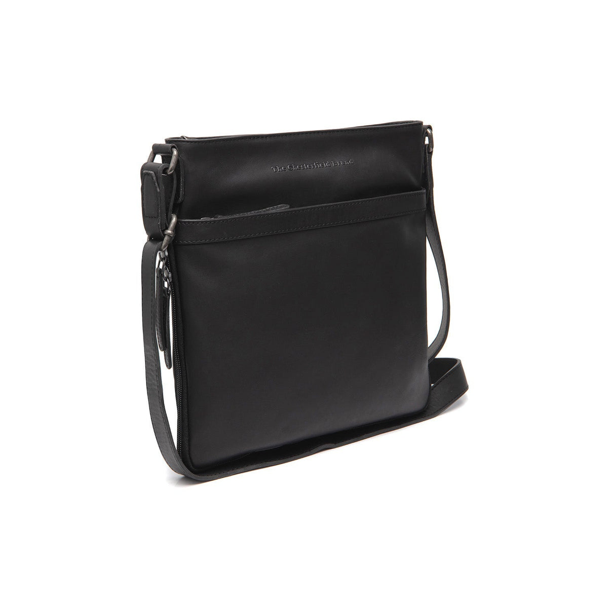 Mirea Full-Grain Leather Crossbody Bag for Kvinner in Classic 100% Full-Grain Leather - Full Exterior Front Profile View | Buy Online
