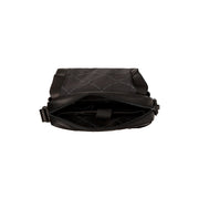 Solid Antique Brass Hardware &amp; Heavy-Duty Dual Zipper Detail on Raphael Full-Grain Leather Crossbody Bag for Herre