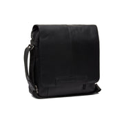 Raphael Full-Grain Leather Crossbody Bag for Herre in Classic 100% Full-Grain Leather - Full Exterior Front Profile View | Buy Online
