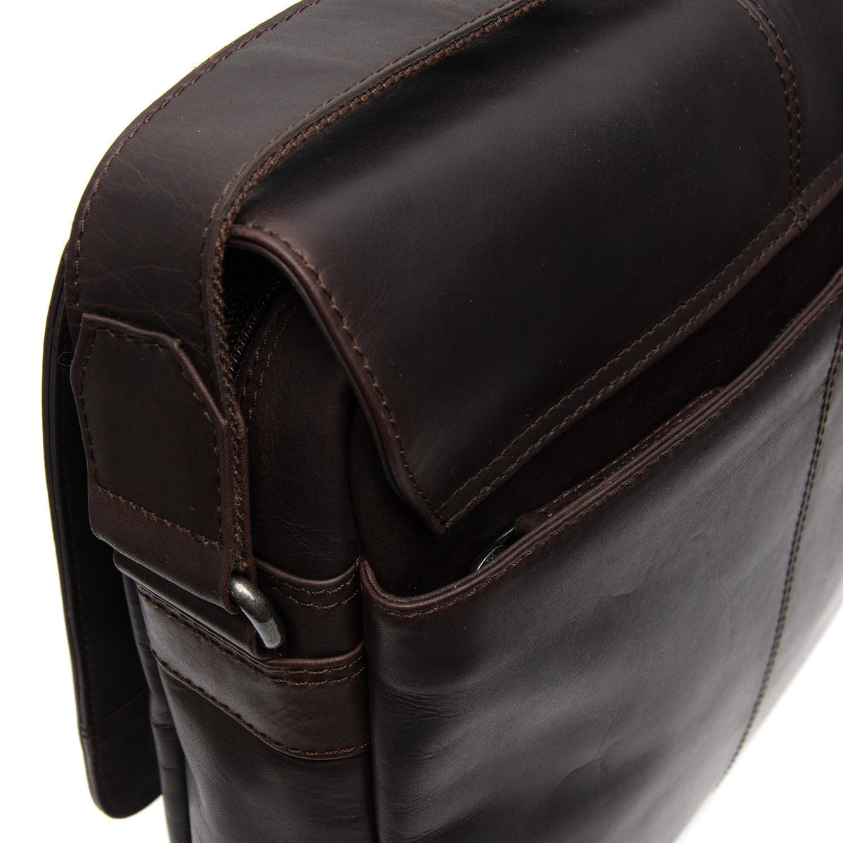 Raphael Full-Grain Leather Crossbody Bag for Herre – alternate product view 3