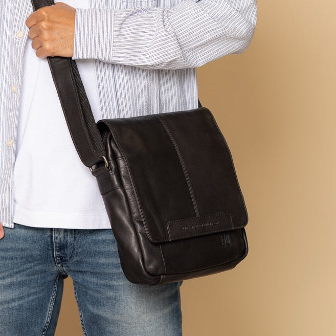 Remy Full-Grain Leather Crossbody Bag for Herre