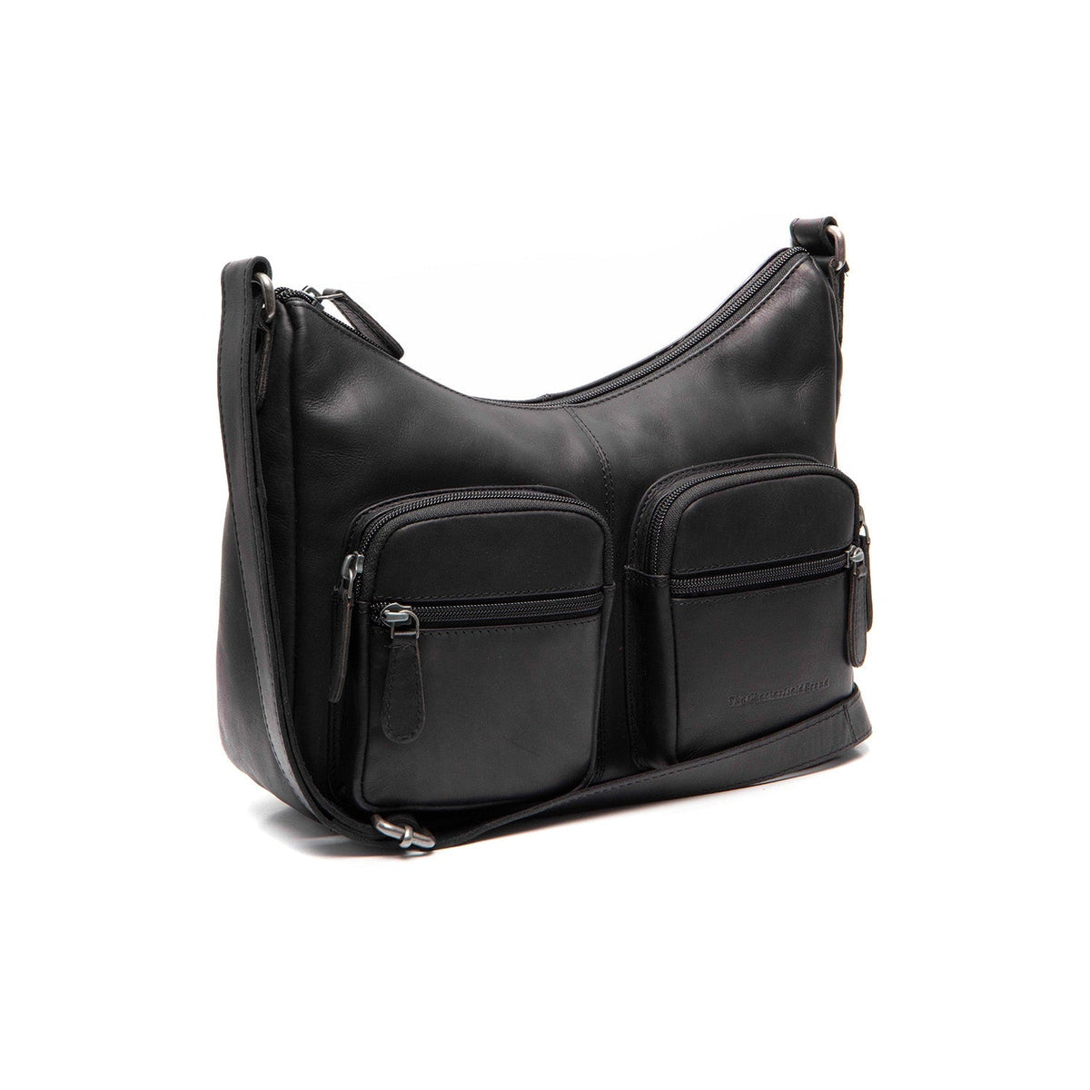 Valenora Full-Grain Leather Crossbody Bag for Kvinner in Classic 100% Full-Grain Leather - Full Exterior Front Profile View | Buy Online
