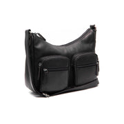 Valenora Full-Grain Leather Crossbody Bag for Kvinner in Classic 100% Full-Grain Leather - Full Exterior Front Profile View | Buy Online