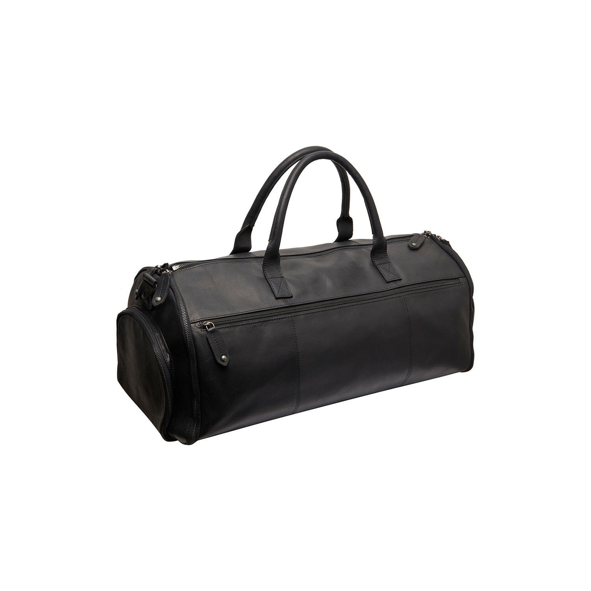 Tailored Rib Cuffs &amp; Hem Craftsmanship Construction Detail on Leather Garment Bag Finlay for Kvinner