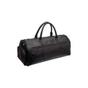 Tailored Rib Cuffs &amp; Hem Craftsmanship Construction Detail on Leather Garment Bag Finlay for Kvinner